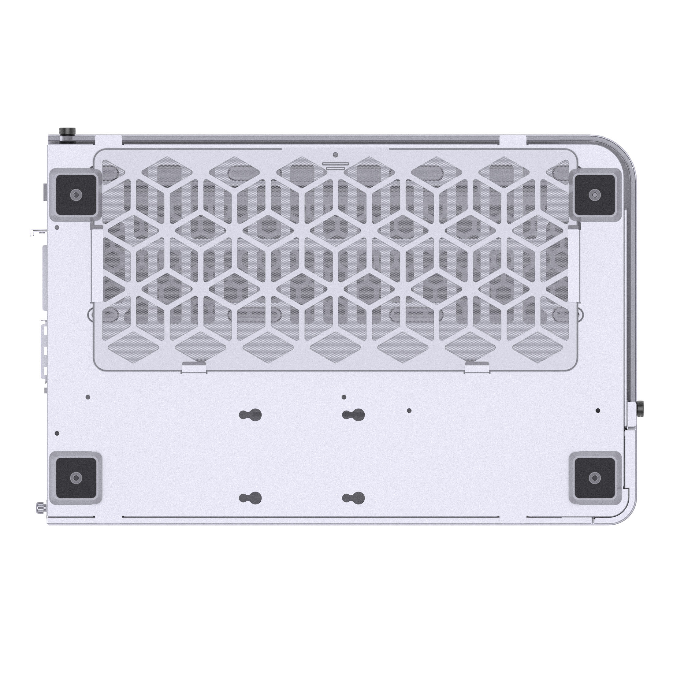 Jonsbo TK-3 Case, Midi-Tower, ATX, Tempered Glass - white : image 12
