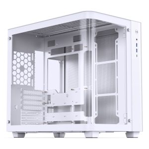 Jonsbo TK-3 Case, Midi-Tower, ATX, Tempered Glass - white : image 1