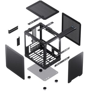 Jonsbo C6 housing - black - B-Grade