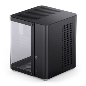 Jonsbo TK-1 2.0 Micro-ATX Case, Tempered Glass - black