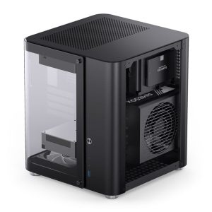 Jonsbo TK-1 2.0 Micro-ATX Case, Tempered Glass - black