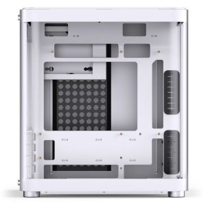 Jonsbo TK-1 2.0 Micro-ATX Case, Tempered Glass - white