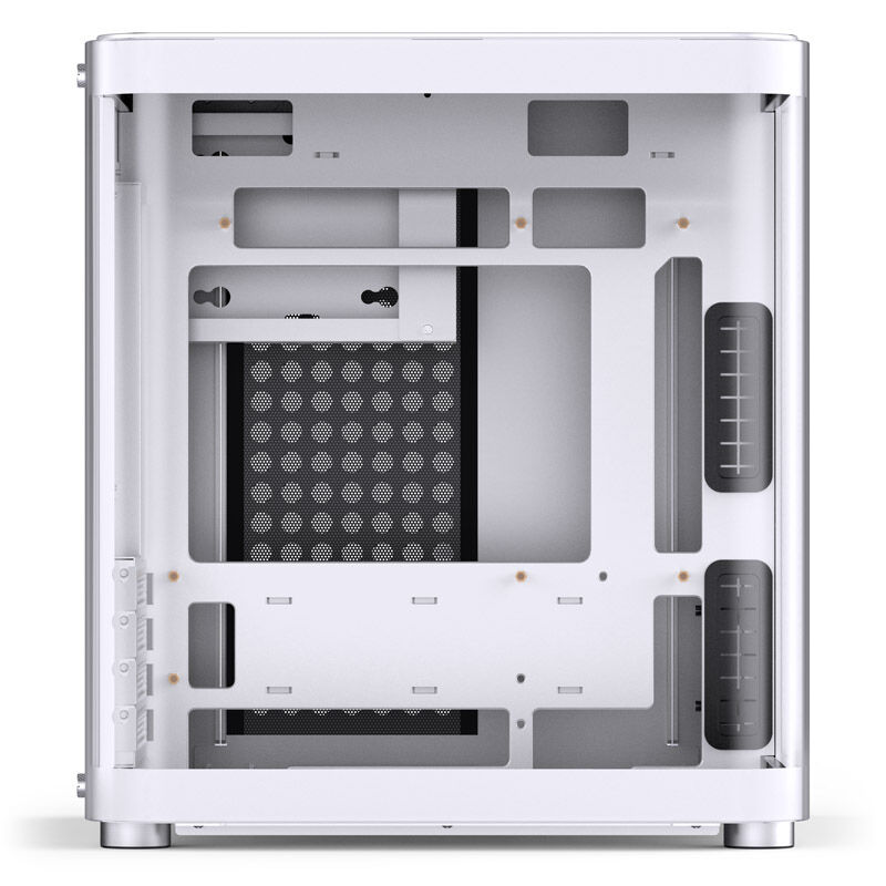 Jonsbo TK-1 2.0 Micro-ATX Case, Tempered Glass - white