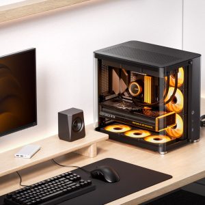 Jonsbo TK-2 2.0 Midi Tower, tempered glass - black
