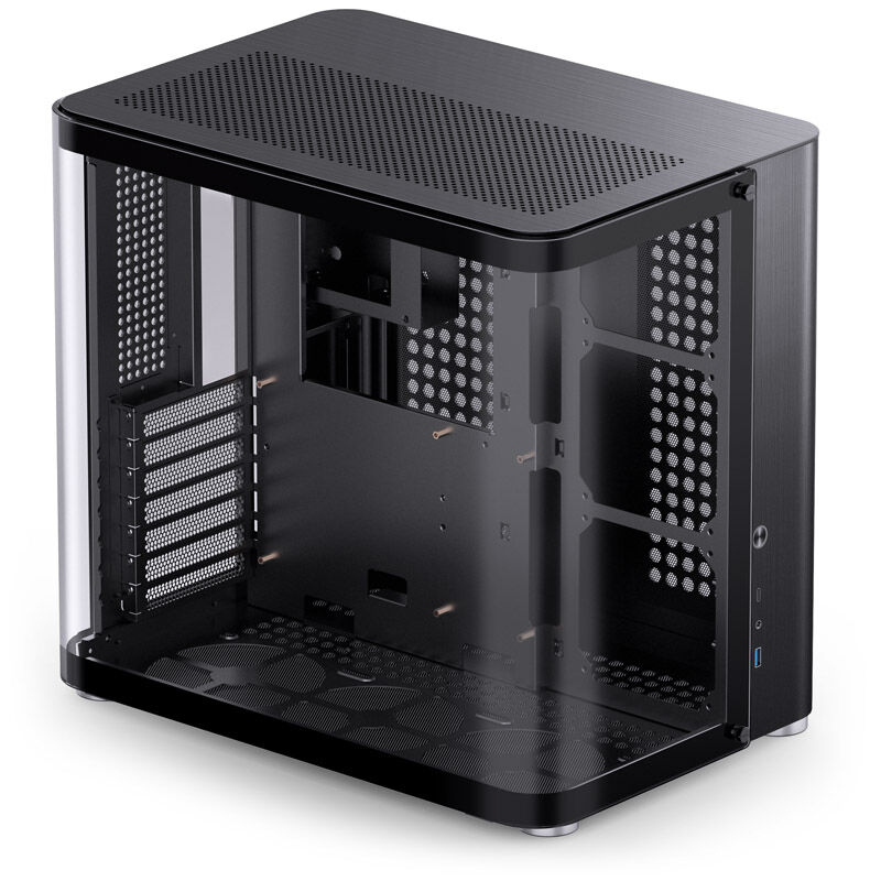 Jonsbo TK-2 2.0 Midi Tower, tempered glass - black