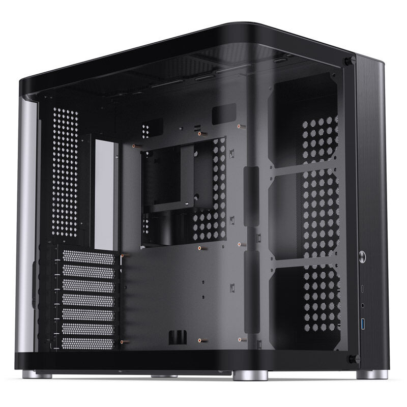 Jonsbo TK-2 2.0 Midi Tower, tempered glass - black