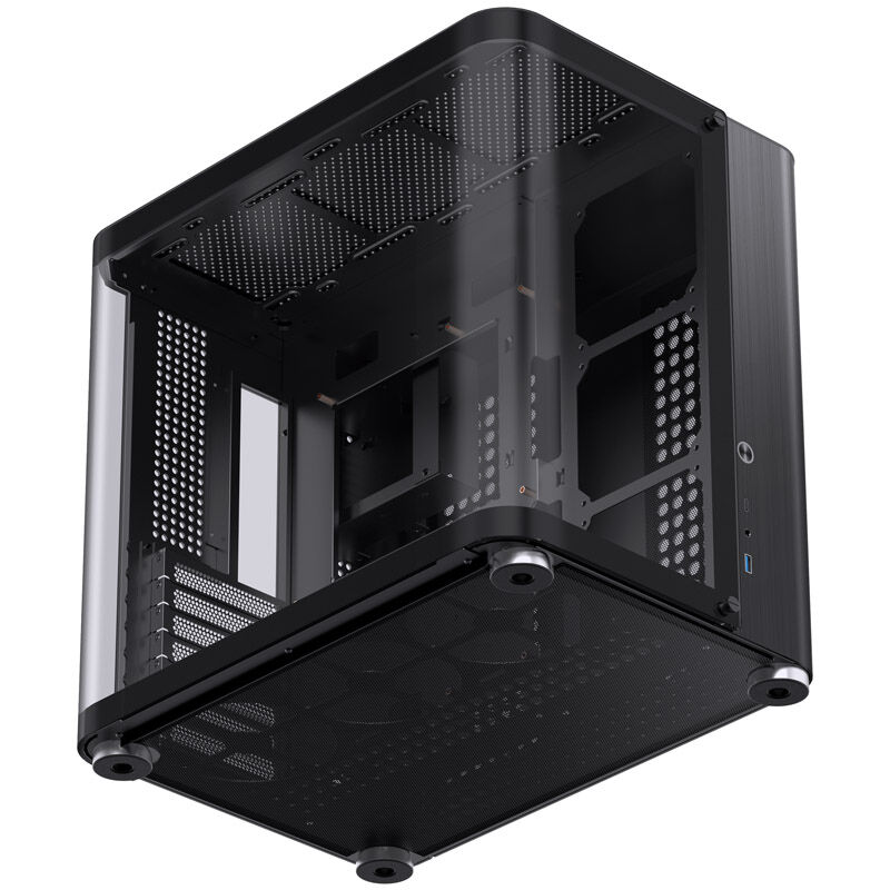 Jonsbo TK-2 2.0 Midi Tower, tempered glass - black