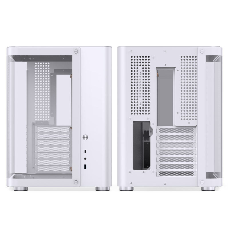 Jonsbo TK-2 2.0 Midi Tower, tempered glass - white