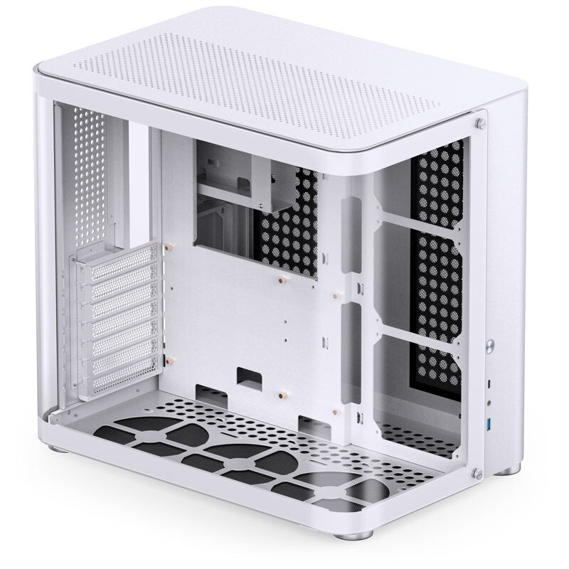 Jonsbo TK-2 2.0 Midi Tower, tempered glass - white