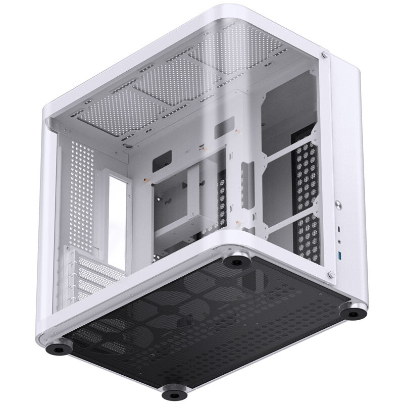 Jonsbo TK-2 2.0 Midi Tower, tempered glass - white