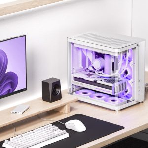 Jonsbo TK-2 2.0 Midi Tower, tempered glass - white