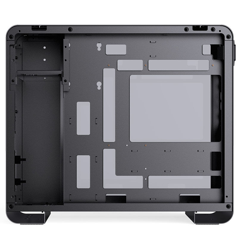 Jonsbo U4 Mini Micro-ATX Case, Tempered Glass - Black