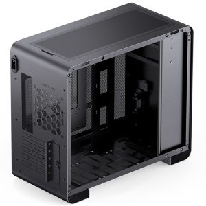 Jonsbo U4 Mini Micro-ATX Case, Tempered Glass - Black