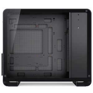 Jonsbo U4 Mini Micro-ATX Case, Tempered Glass - Black
