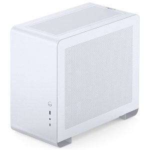 Jonsbo U4 Mini Micro-ATX Case, Tempered Glass - white : image 5