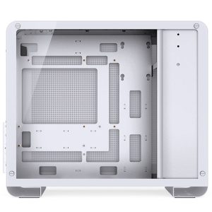 Jonsbo U4 Mini Micro-ATX Case, Tempered Glass - white : image 4
