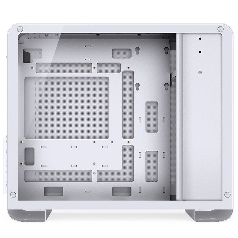 Jonsbo U4 Mini Micro-ATX Case, Tempered Glass - white : image 4