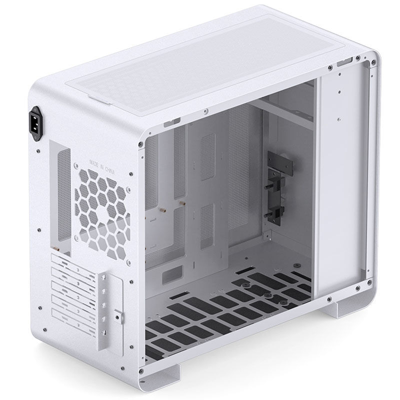 Jonsbo U4 Mini Micro-ATX Case, Tempered Glass - white : image 7