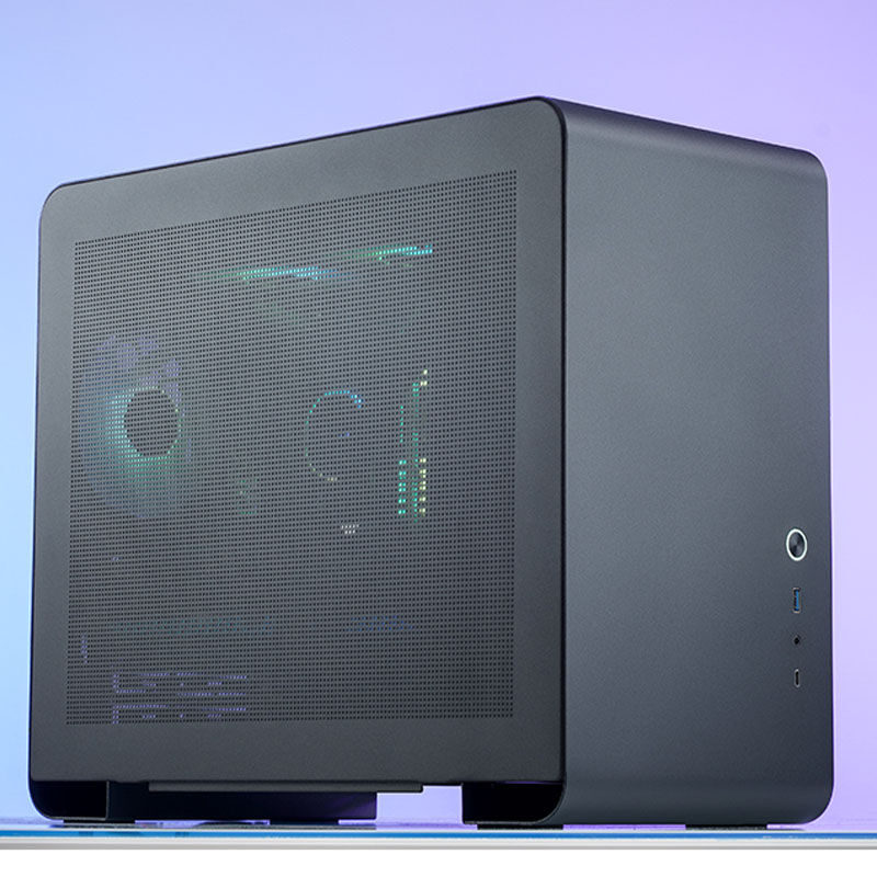 Jonsbo U4 Mini Mesh Micro-ATX Case - Black