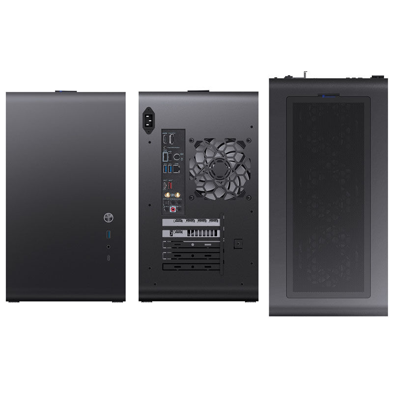 Jonsbo U4 Mini Mesh Micro-ATX Case - Black