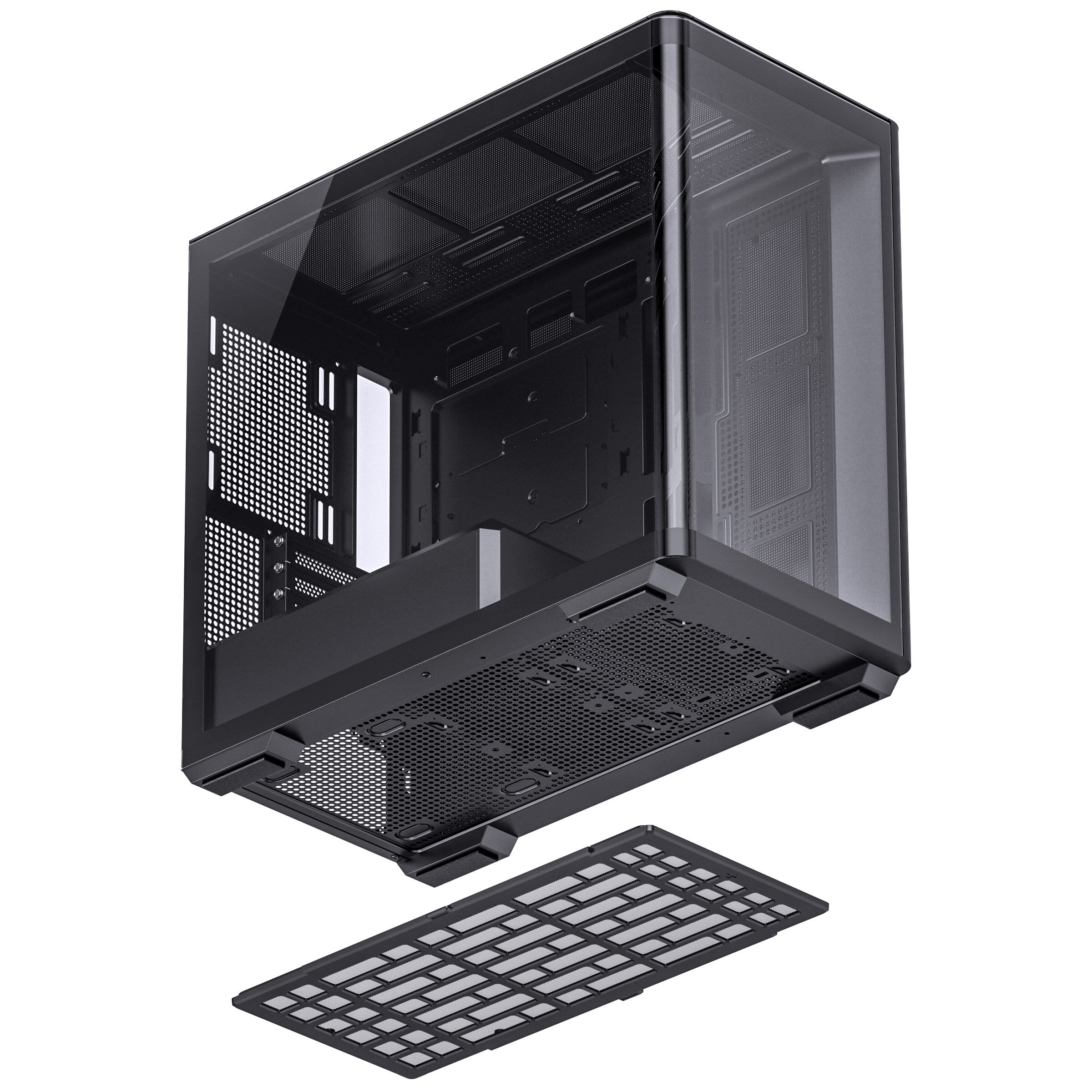 Jonsbo D300 Midi Tower, 270 degrees, tempered glass - black : image 8