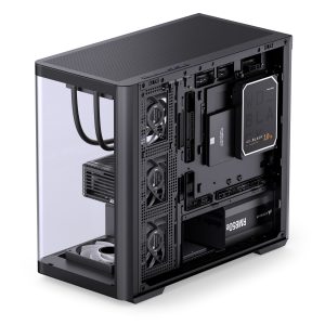 Jonsbo D300 Midi Tower, 270 degrees, tempered glass - black : image 4