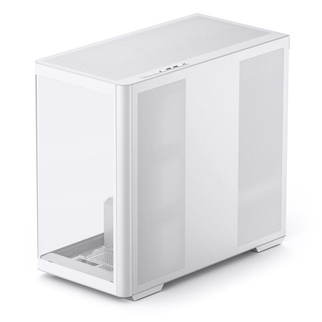 Jonsbo D300 Midi-Tower, 270 degrees, Tempered Glass - white