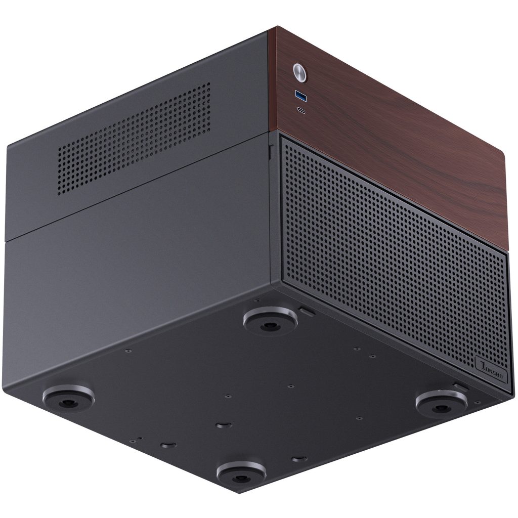 Jonsbo N4 NAS case, Micro-ATX - black