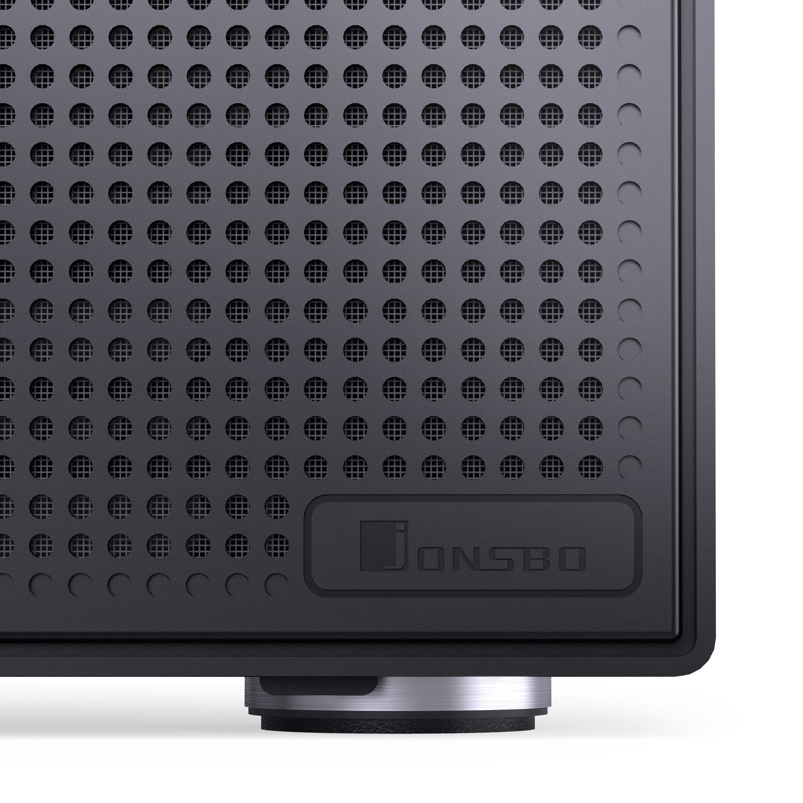 Jonsbo N4 NAS case, Micro-ATX - black