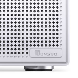 Jonsbo N4 NAS case, Micro-ATX - white - B-Grade