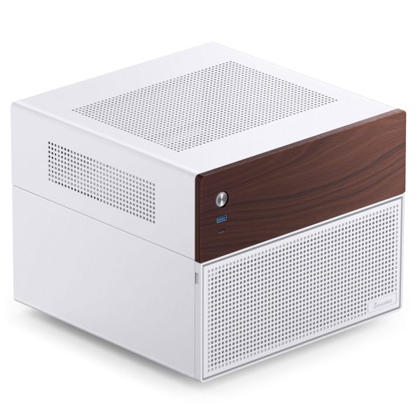 Jonsbo N4 NAS case, Micro-ATX – white