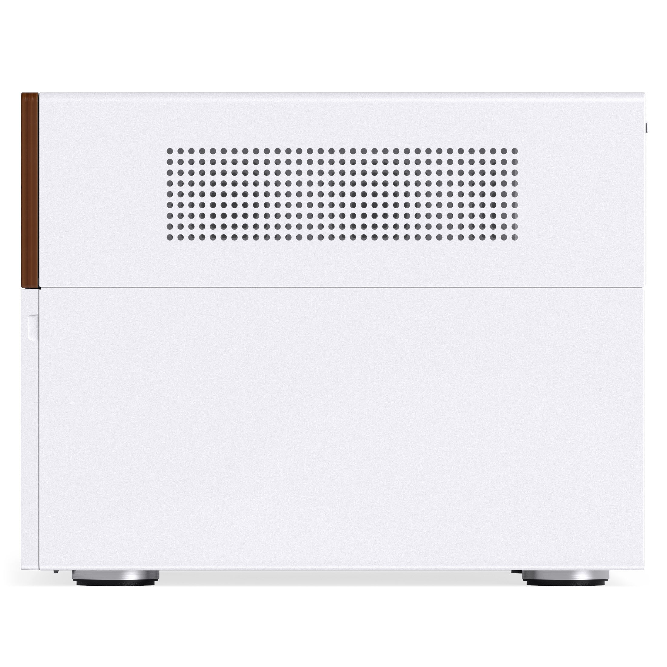 Jonsbo N4 NAS case, Micro-ATX - white - B-Grade
