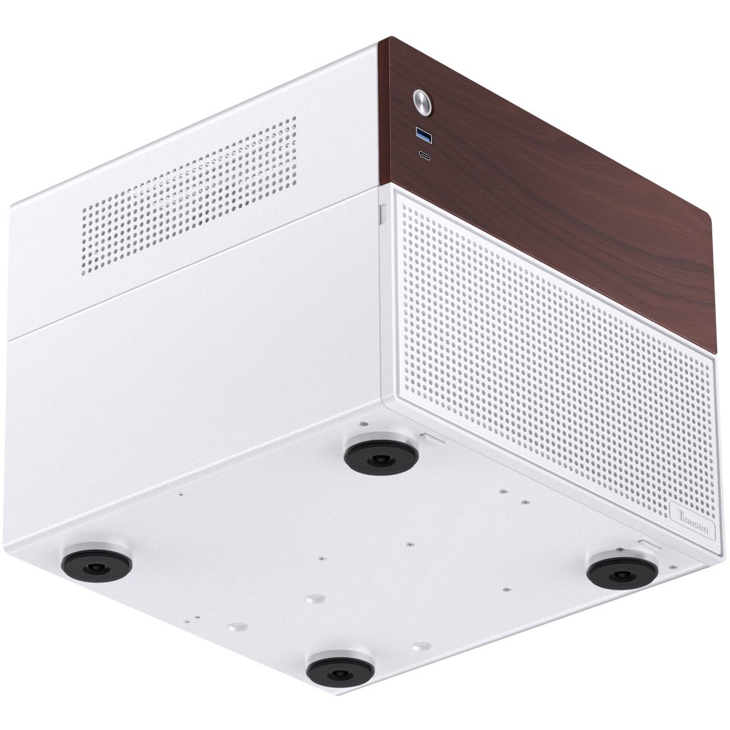 Jonsbo N4 NAS case, Micro-ATX - white - B-Grade