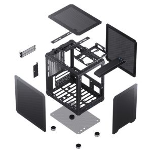 Jonsbo C6-ITX PC case, Mini-ITX - black