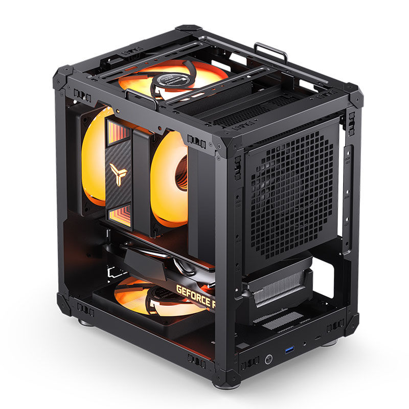Jonsbo C6-ITX PC case, Mini-ITX - black