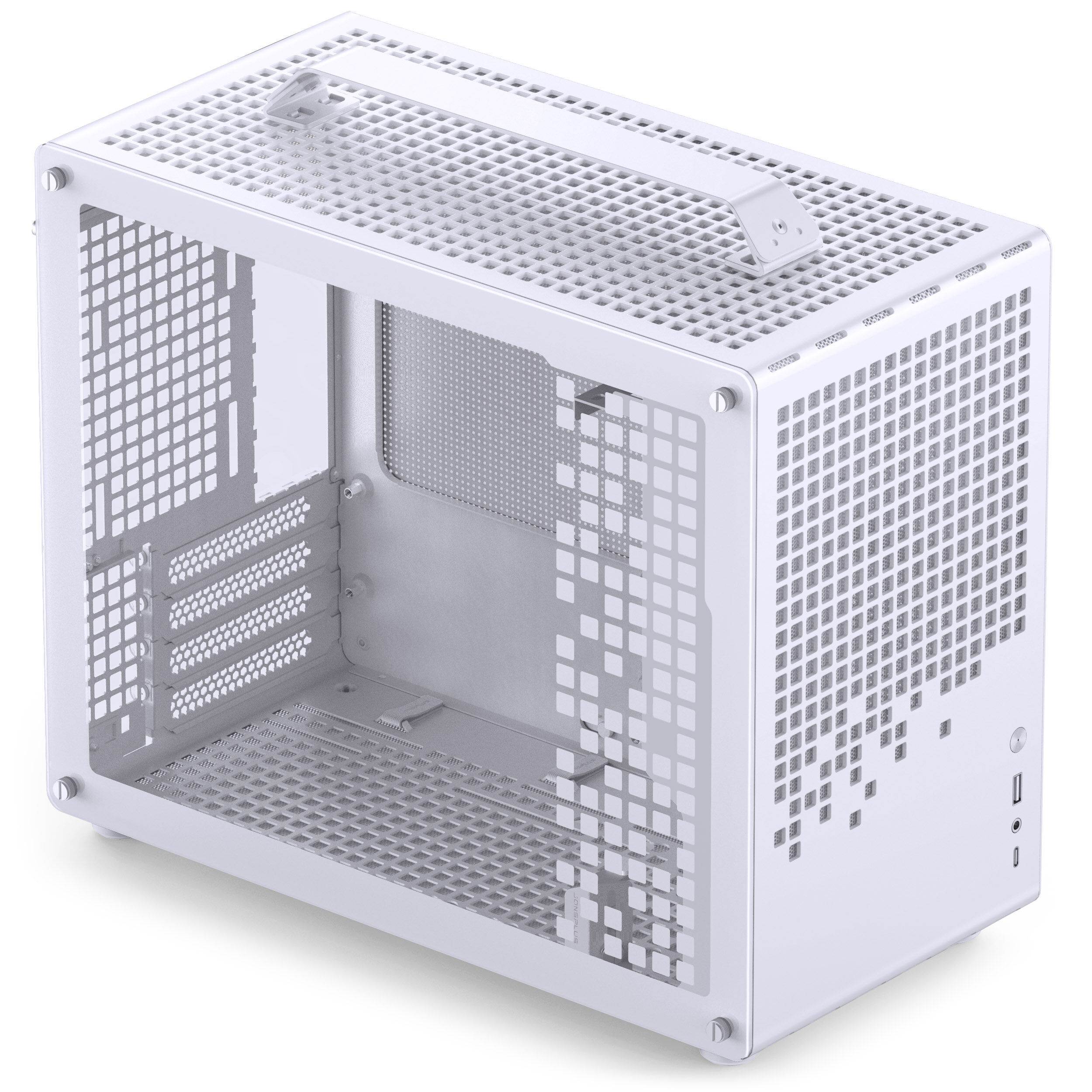Jonsplus (Jonsbo) Z20 Micro-ATX case, with carrying handle - white