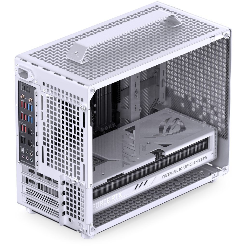 Jonsplus (Jonsbo) Z20 Micro-ATX case, with carrying handle - white