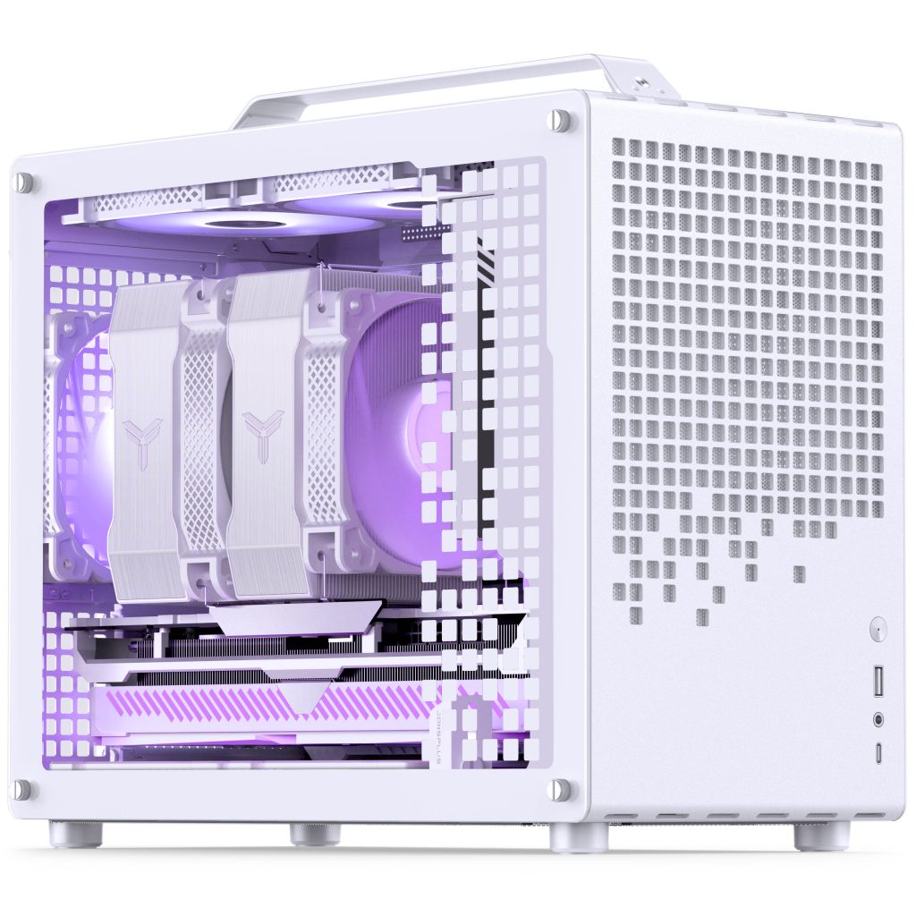 Jonsplus (Jonsbo) Z20 Micro-ATX case, with carrying handle - white