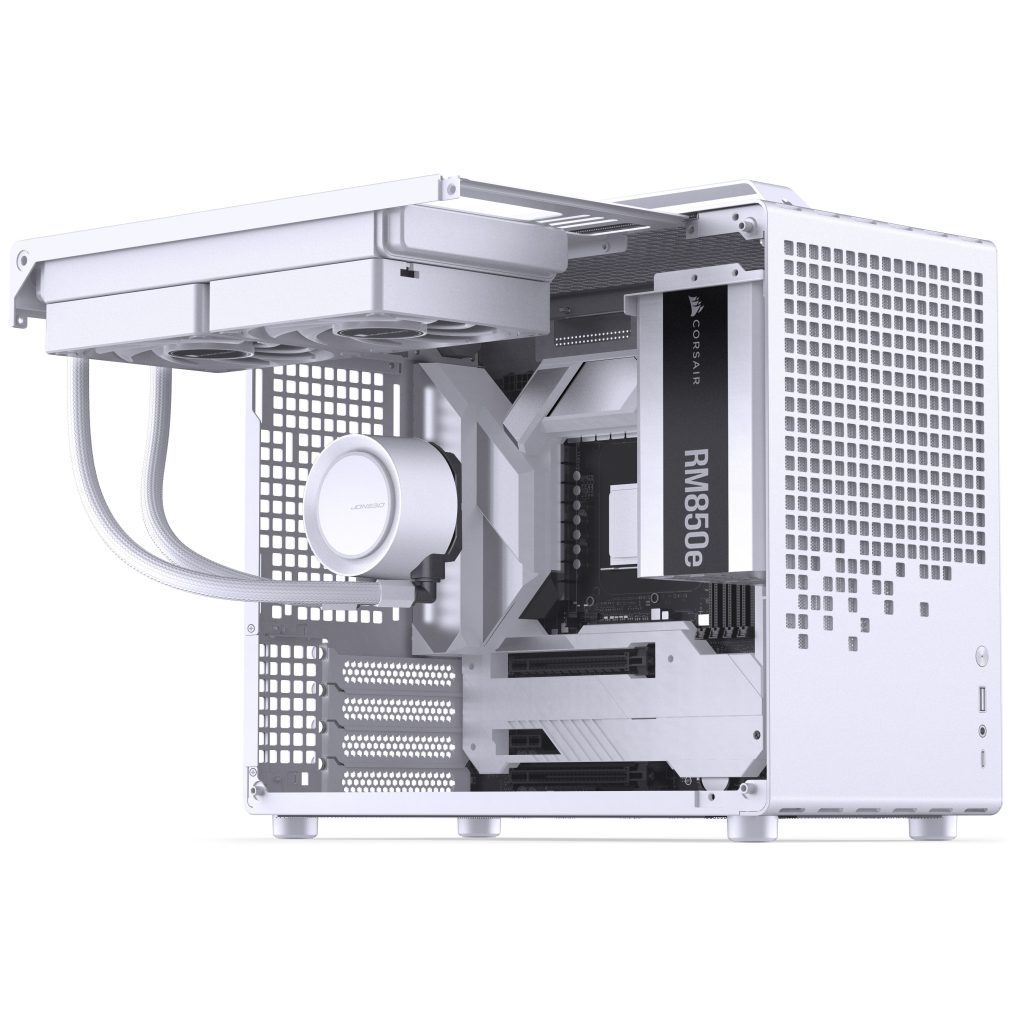 Jonsplus (Jonsbo) Z20 Micro-ATX case, with carrying handle - white