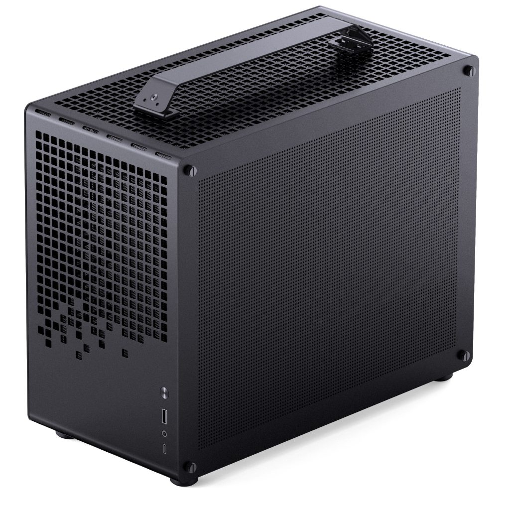 Jonsplus (Jonsbo) Z20 Micro-ATX case, with carrying handle - black : image 4