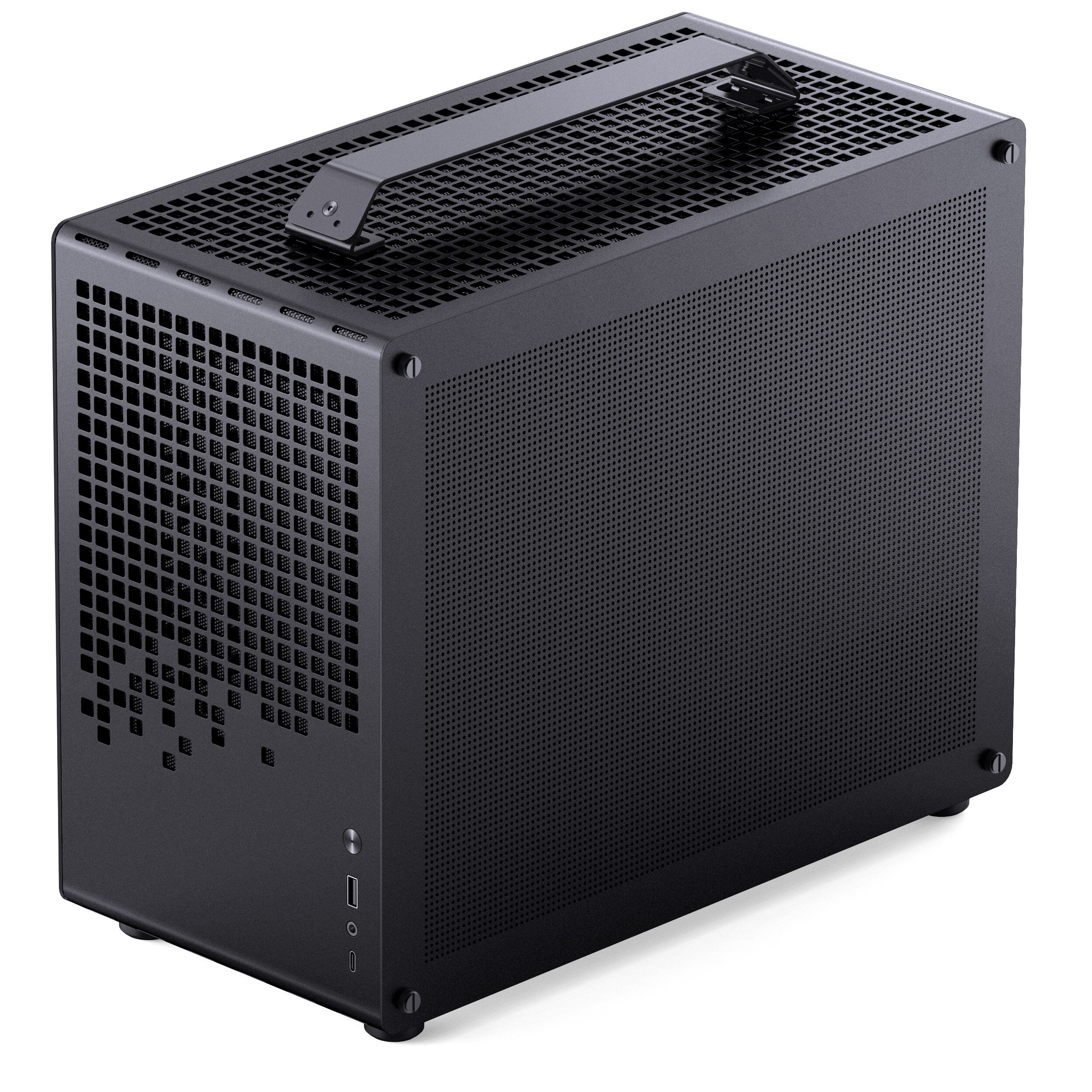 Jonsplus (Jonsbo) Z20 Micro-ATX case, with carrying handle - black : image 4