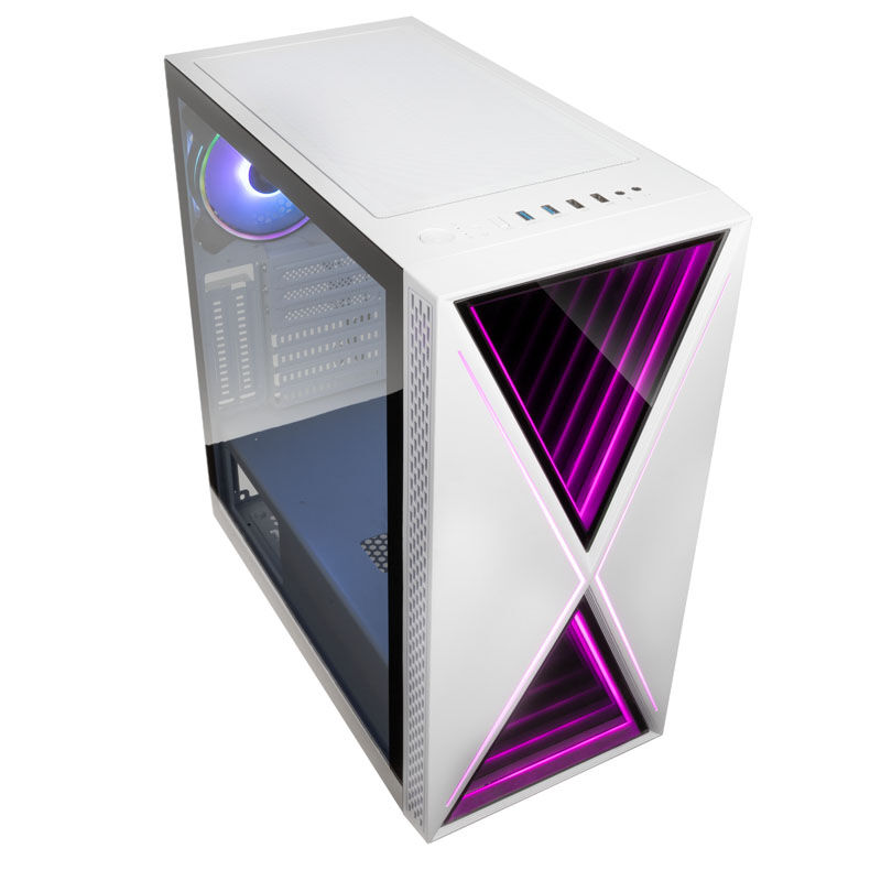 kolink Void X ARGB midi tower, tempered glass - white