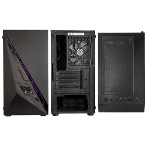 kolink Inspire K2 Plus ARGB Micro-ATX Case, Tempered Glass - Black : image 3