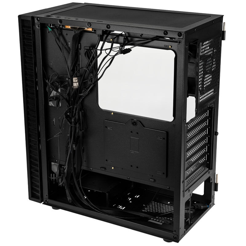 Kolink Observatory HF Glass ARGB Midi Tower - black