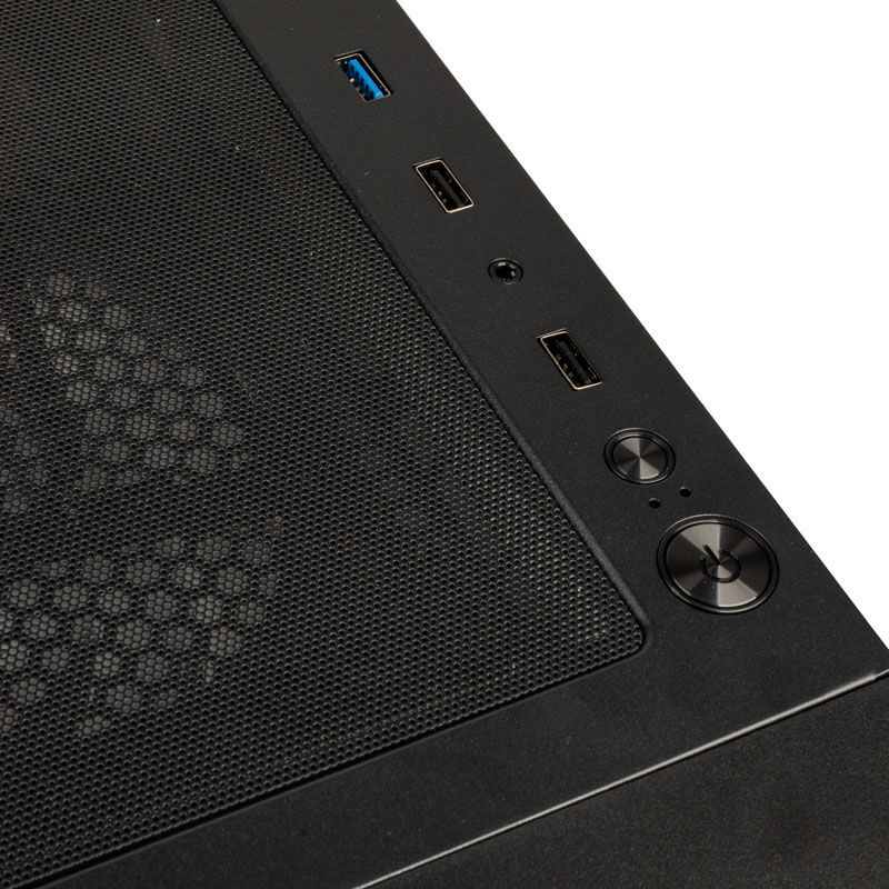 Kolink Observatory HF Glass ARGB Midi Tower - black
