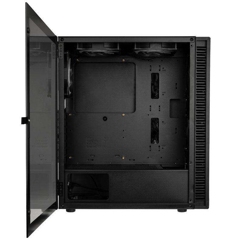 Kolink Observatory HF Glass ARGB Midi Tower - black