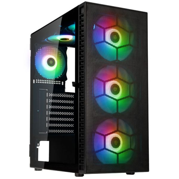 Kolink Observatory HF Mesh ARGB Midi Tower – black