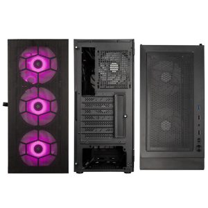 Kolink Observatory HF Mesh ARGB Midi Tower - black