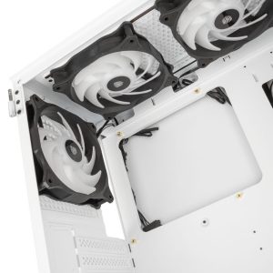 Kolink Observatory HF Glass ARGB Midi Tower - white