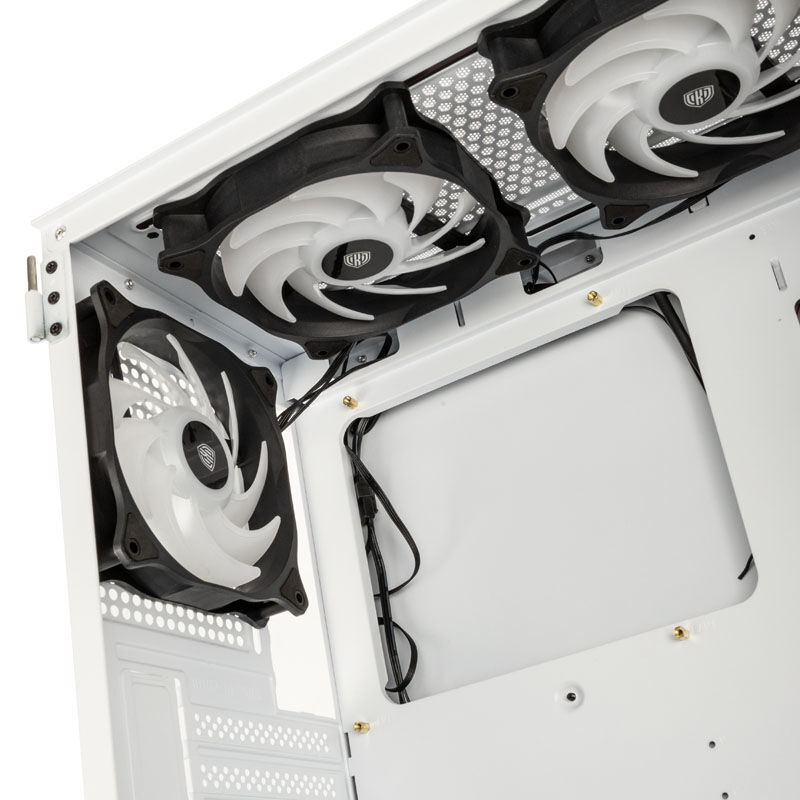 Kolink Observatory HF Mesh ARGB Midi Tower - white : image 10